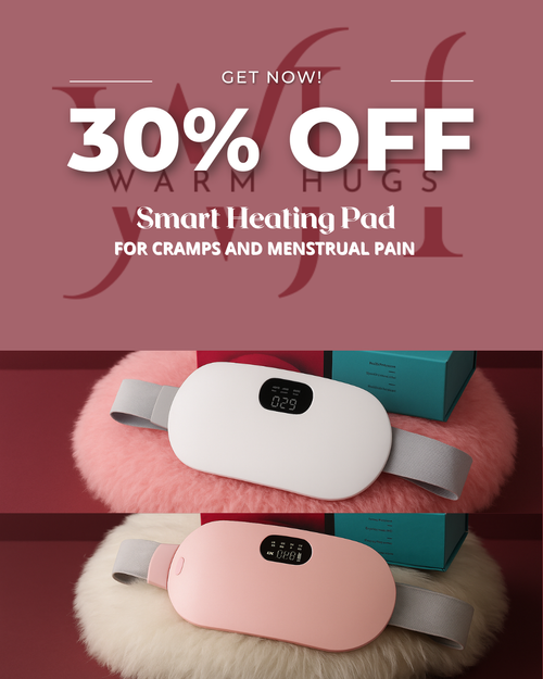 Instant Relief Heating Pad for Cramps & Period Discomfort